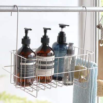 燕さんのステンレスバスケット