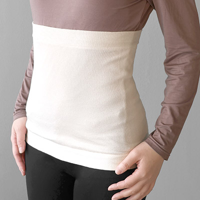 のびのびFit シルク腹巻き