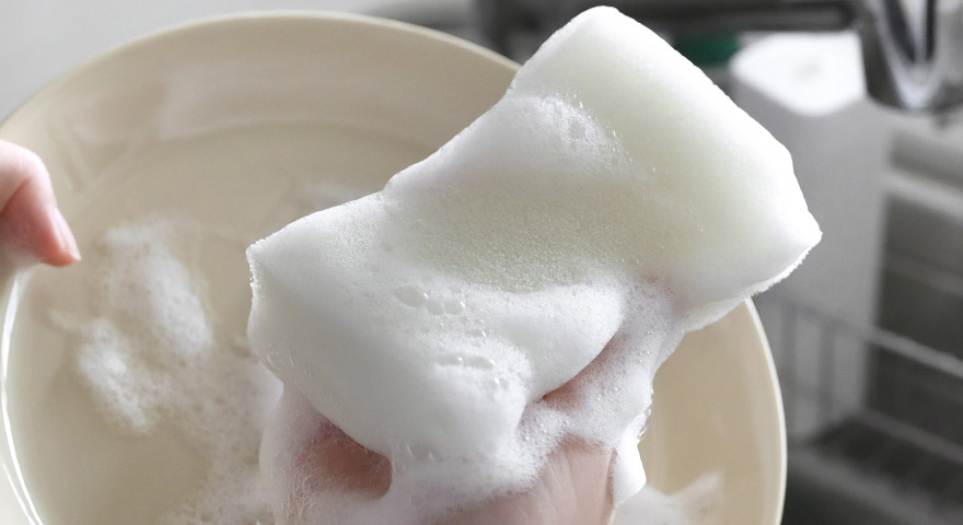 awamon あわもん 抗菌泡立ちスポンジ