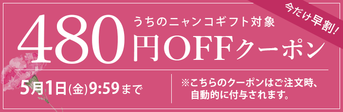 母の日スペシャルクーポン