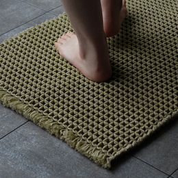 瞬乾ワッフルバスマット