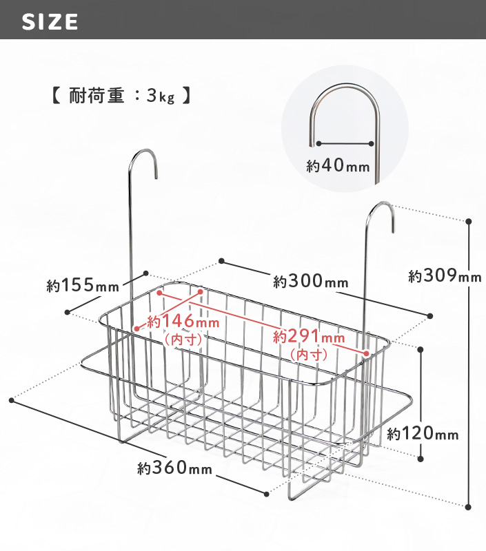 燕さんのお風呂バスケット